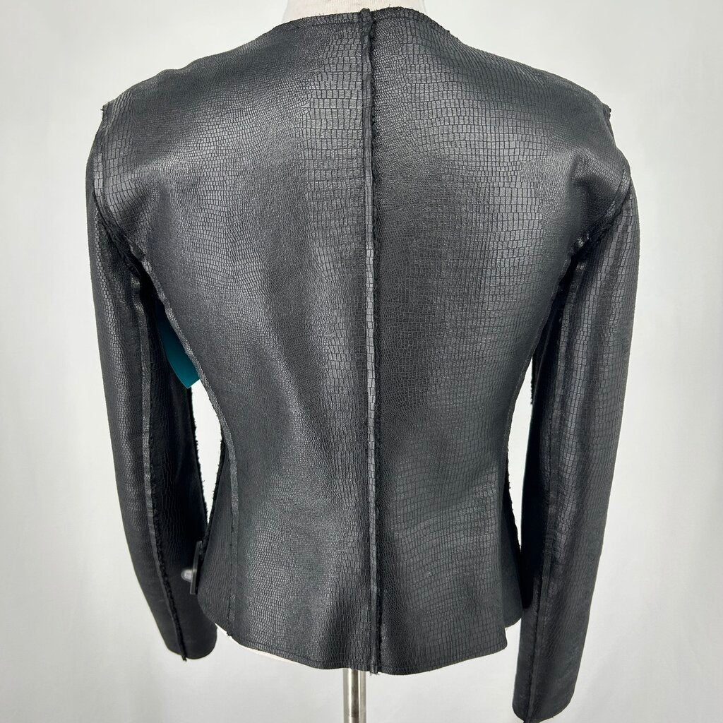 YKK Faux Leather Jacket