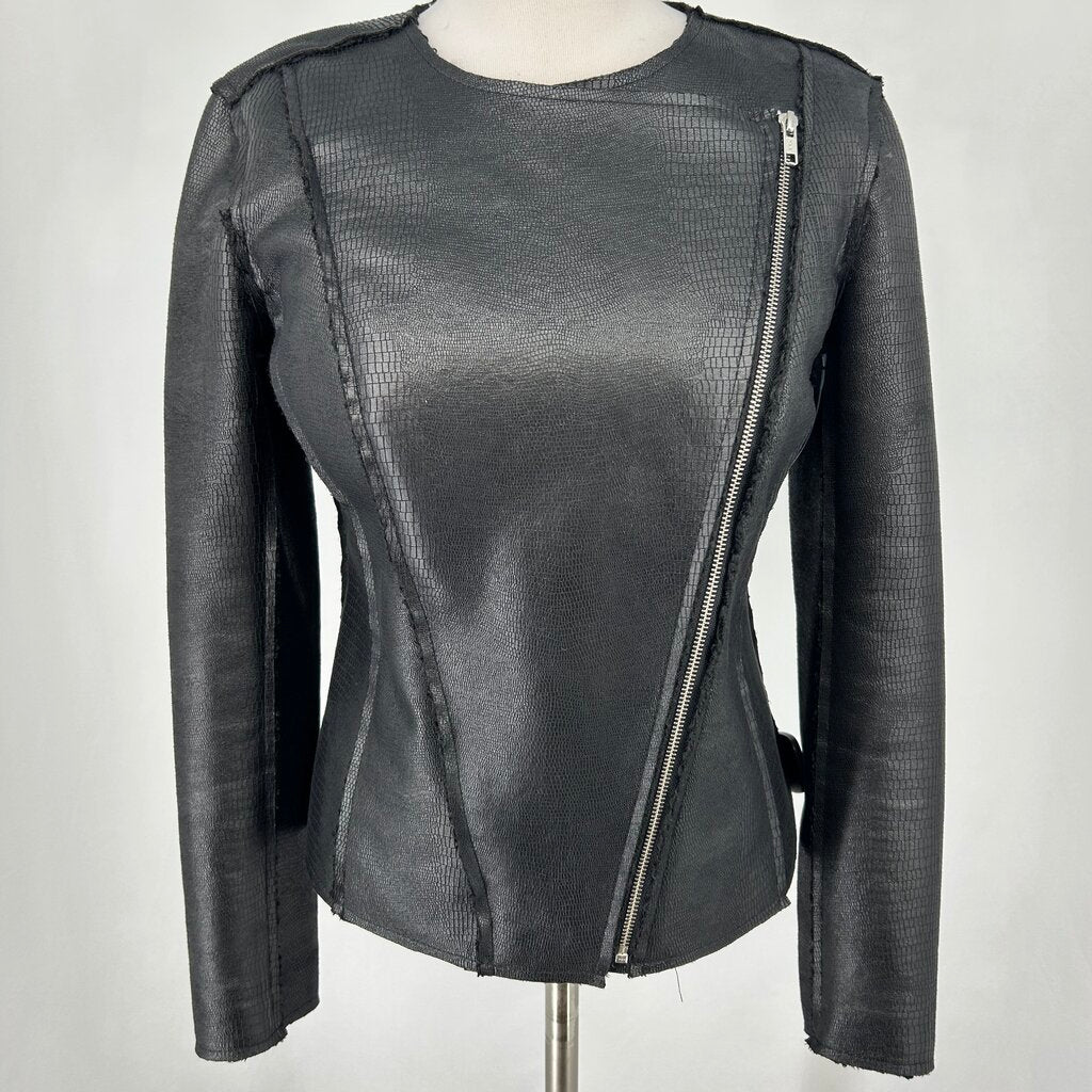 YKK Faux Leather Jacket
