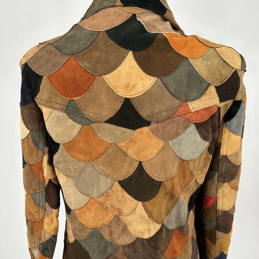 VTG Suede Patchwork Jacket AS IS