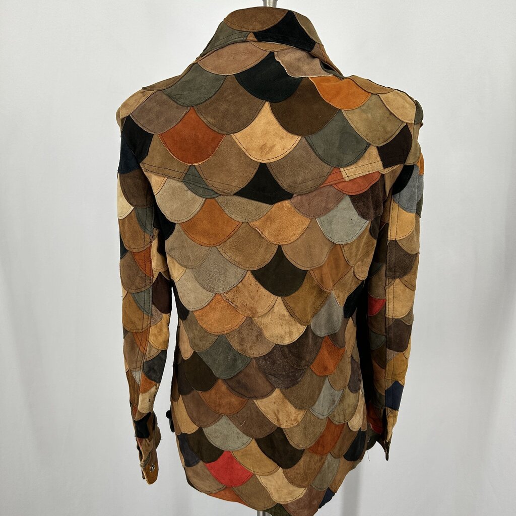 VTG Suede Patchwork Jacket AS IS