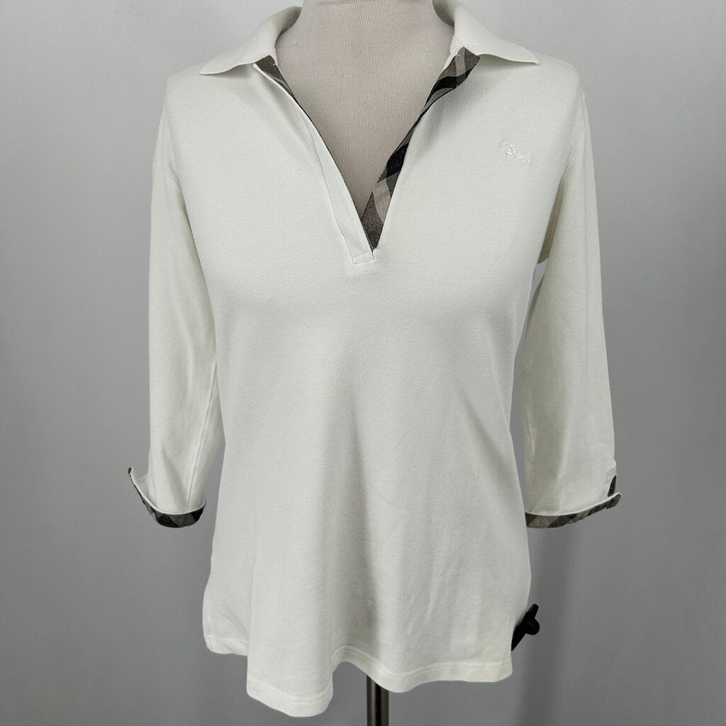 Burberry 3/4 Slv Polo