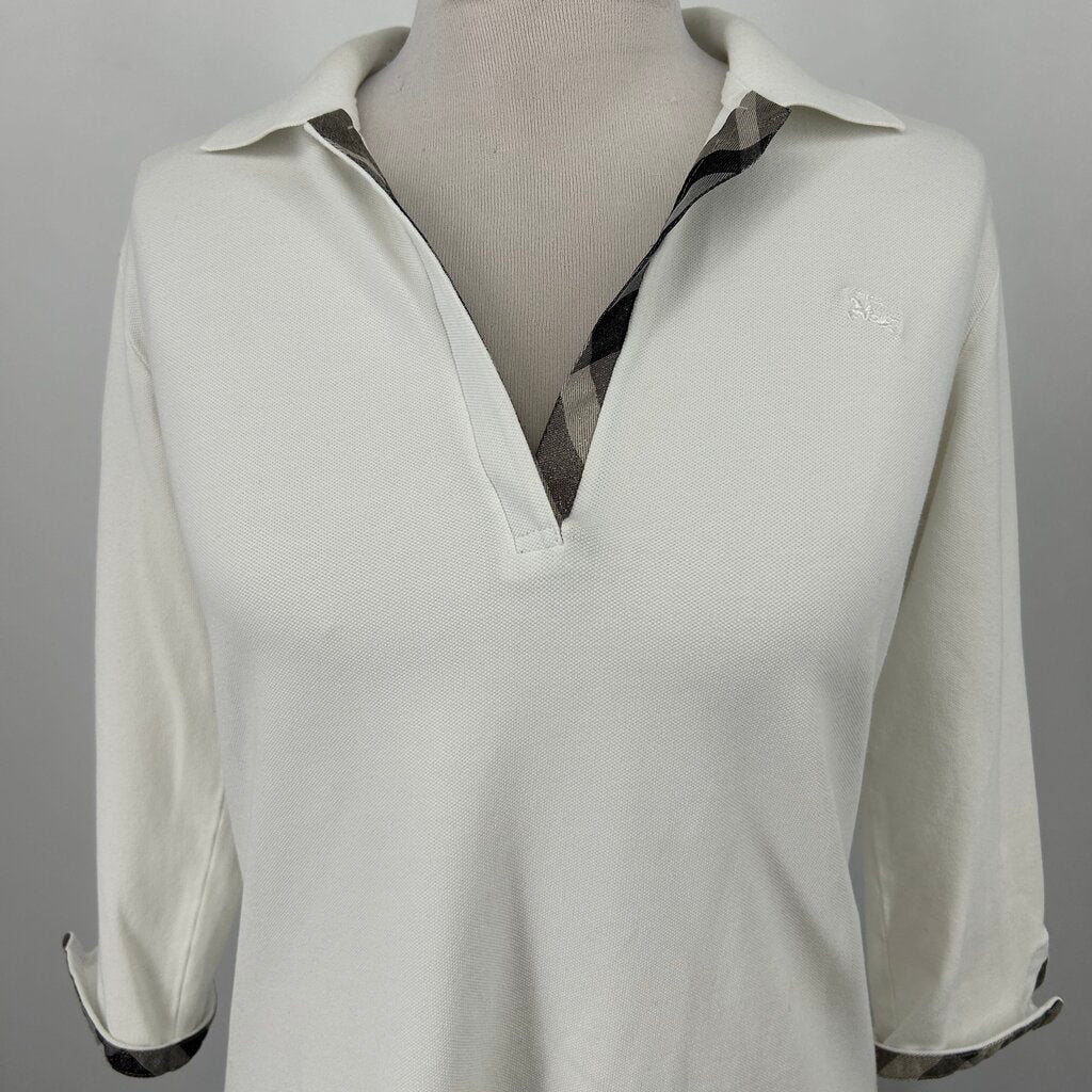 Burberry 3/4 Slv Polo
