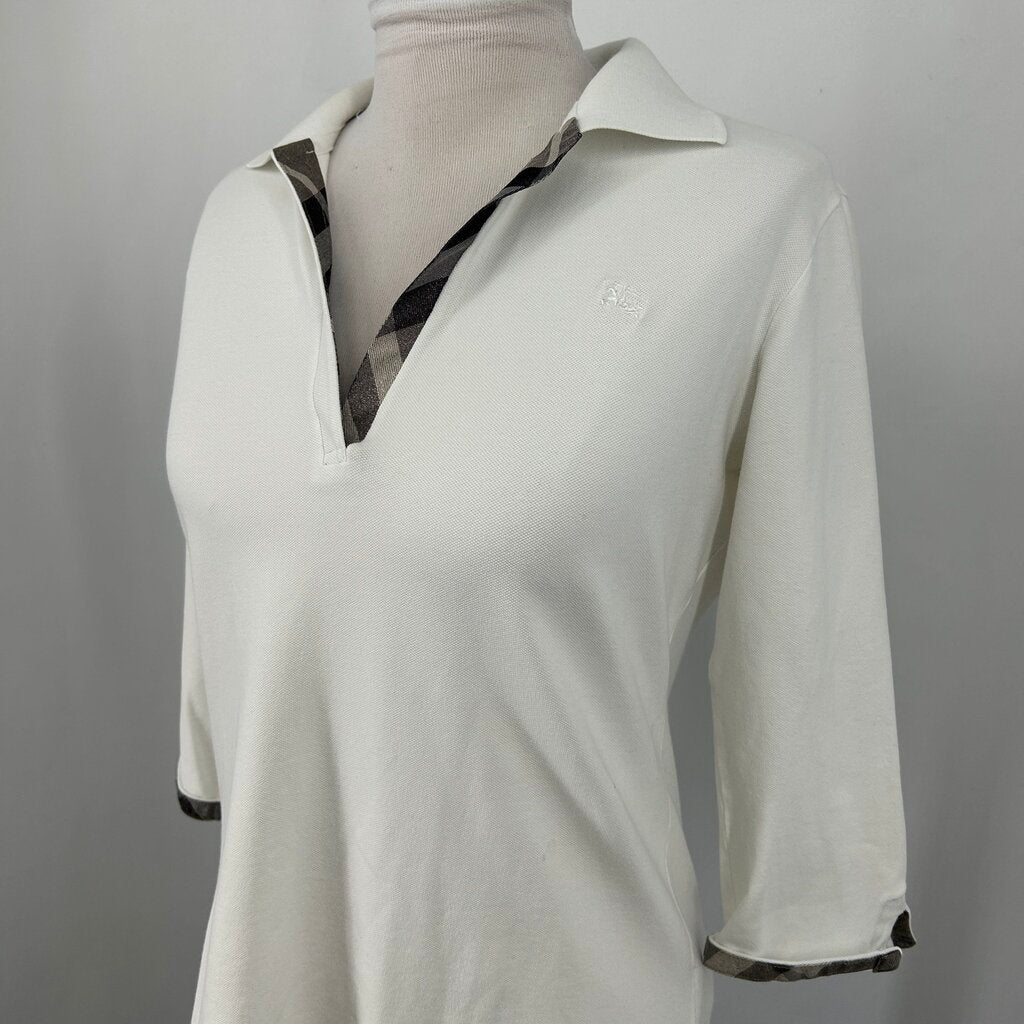 Burberry 3/4 Slv Polo