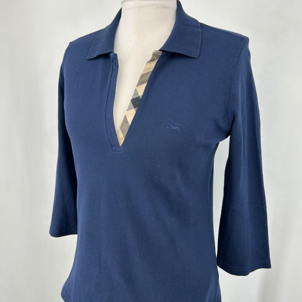 Burberry 3/4 Slv Polo