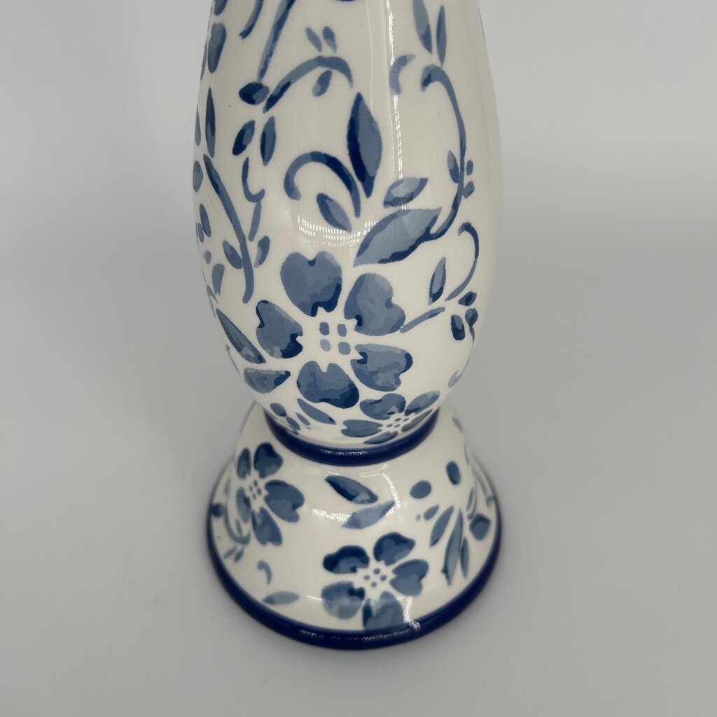 Ceramic Floral Taper Candle Stick Holder