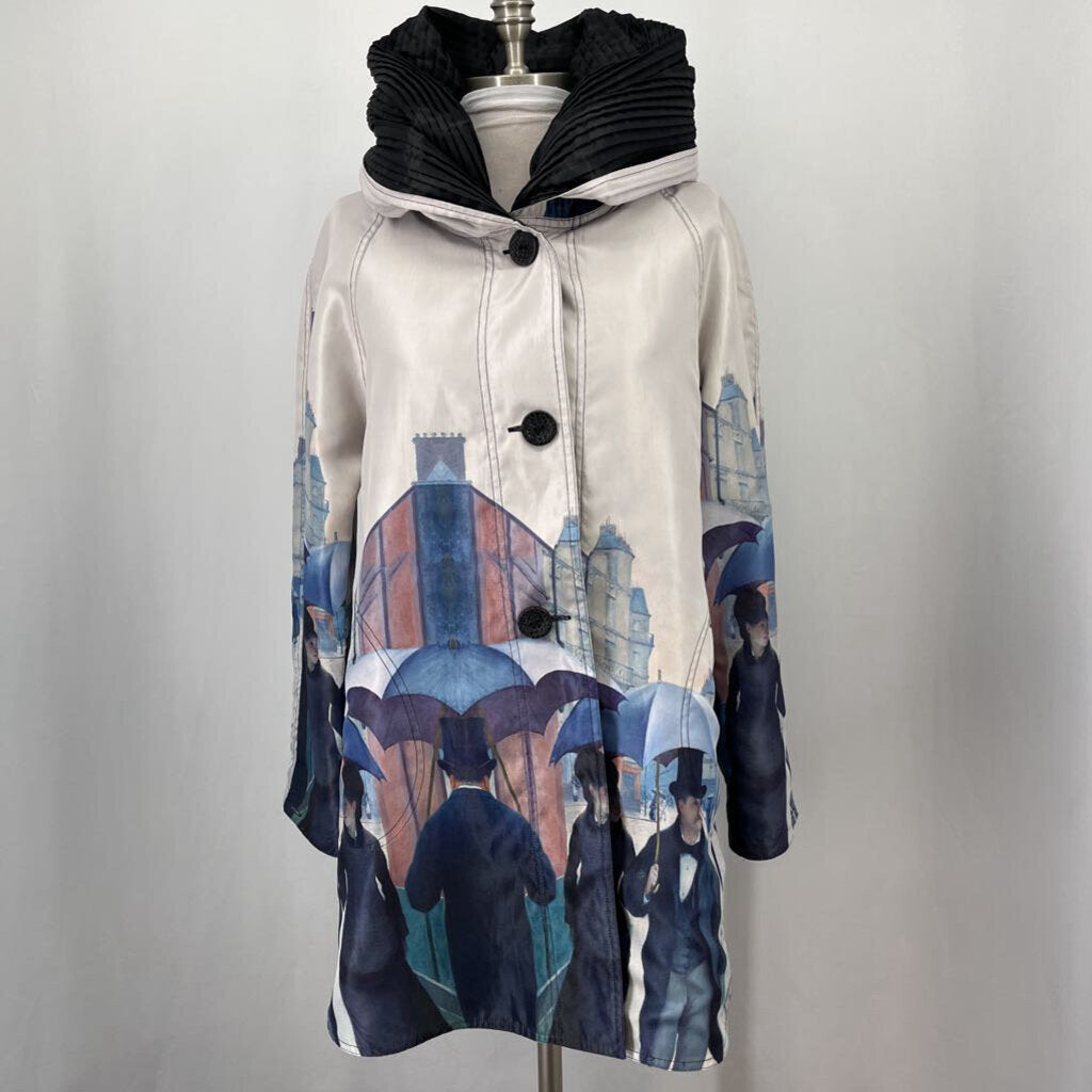 Paris Street Rainy Day Raincoat