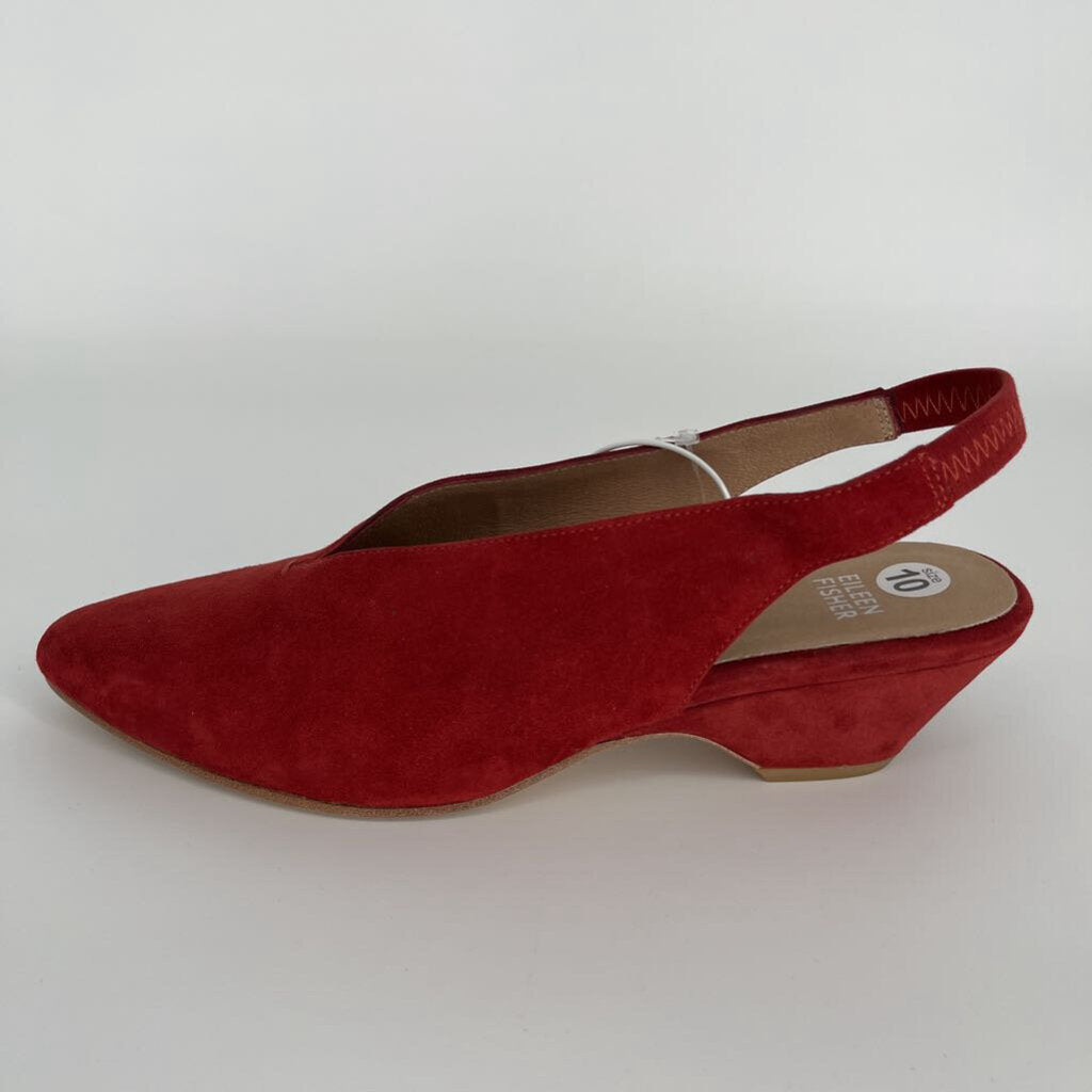 Eileen Fisher Suede Pointy Toe Shoes