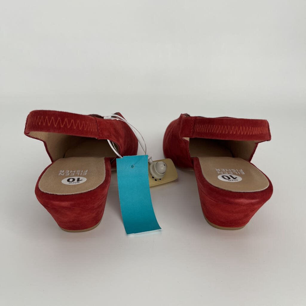 Eileen Fisher Suede Pointy Toe Shoes