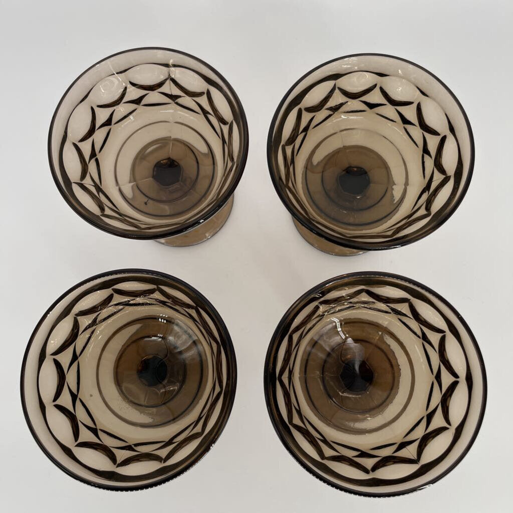 Noritake Tall Sherbet Glass Set