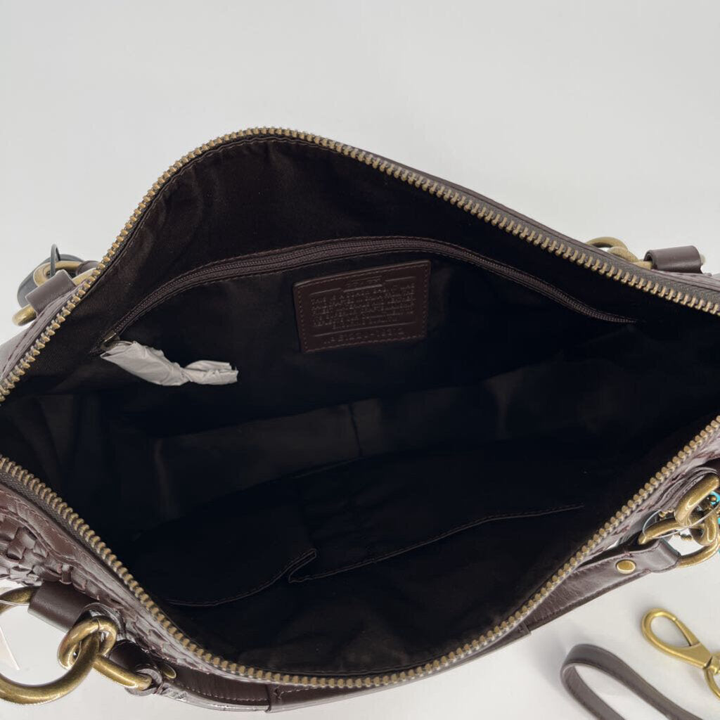 Coach Woven Kristin Handbag
