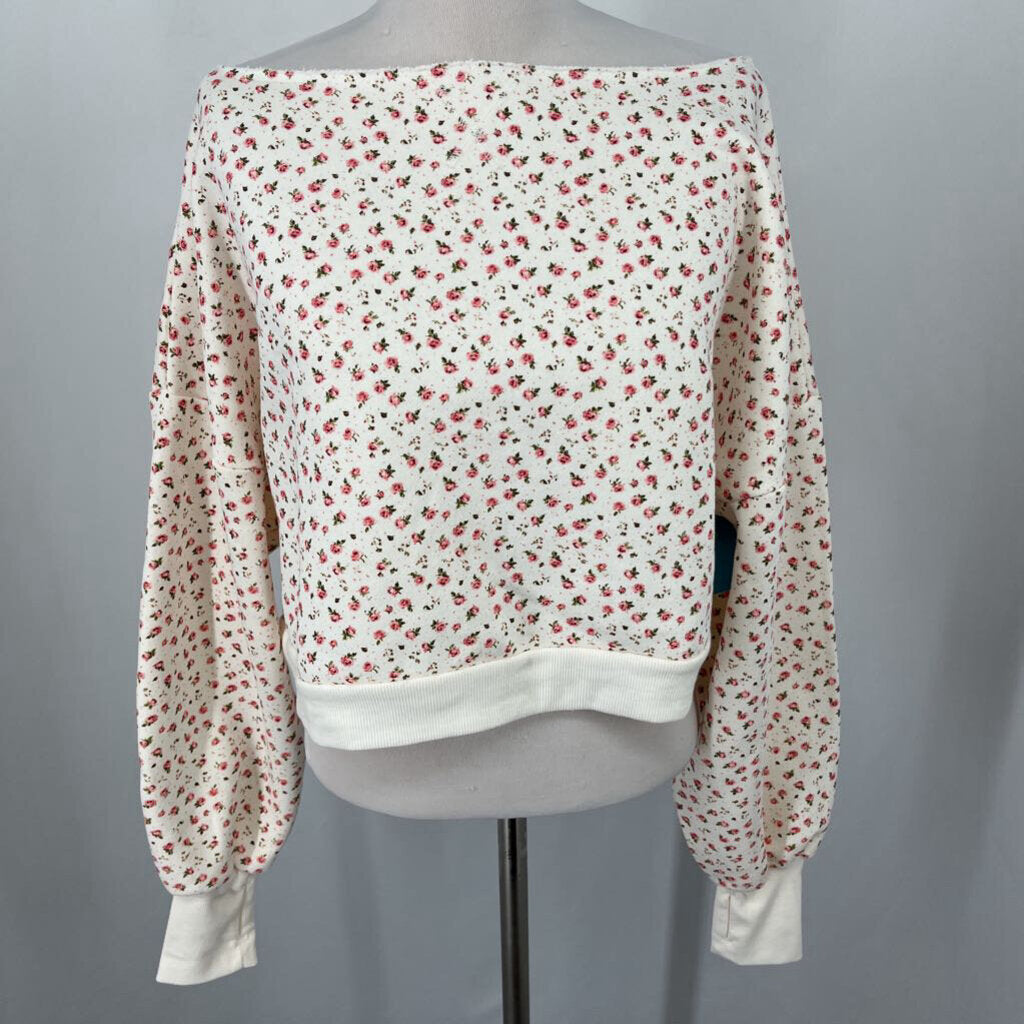 Blogilates Floral Sweatshirt