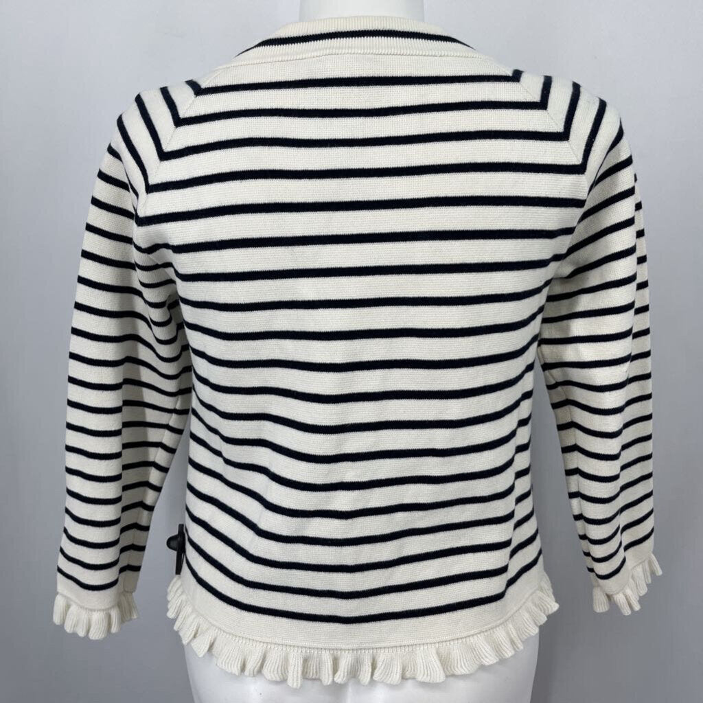 J. Crew L/s Striped Cardigan