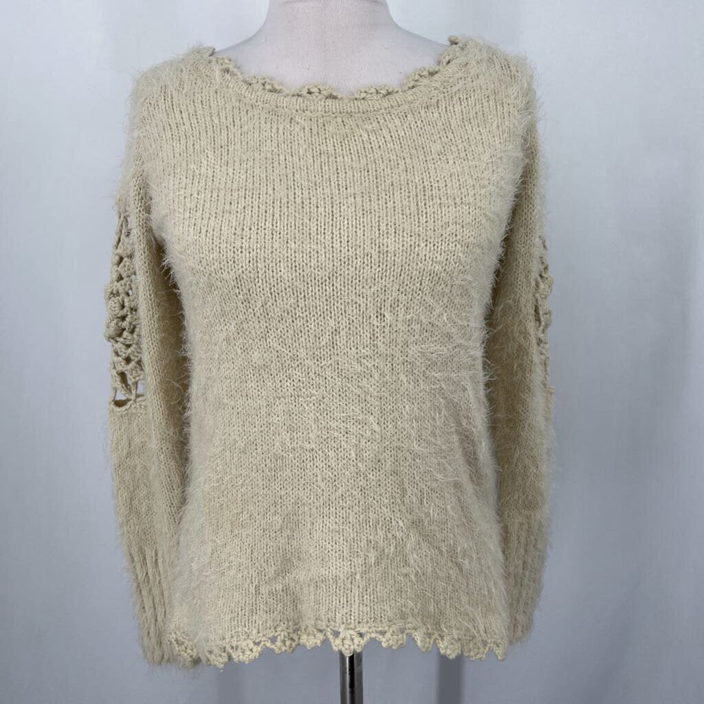 POL L/s Fuzzy Sweater