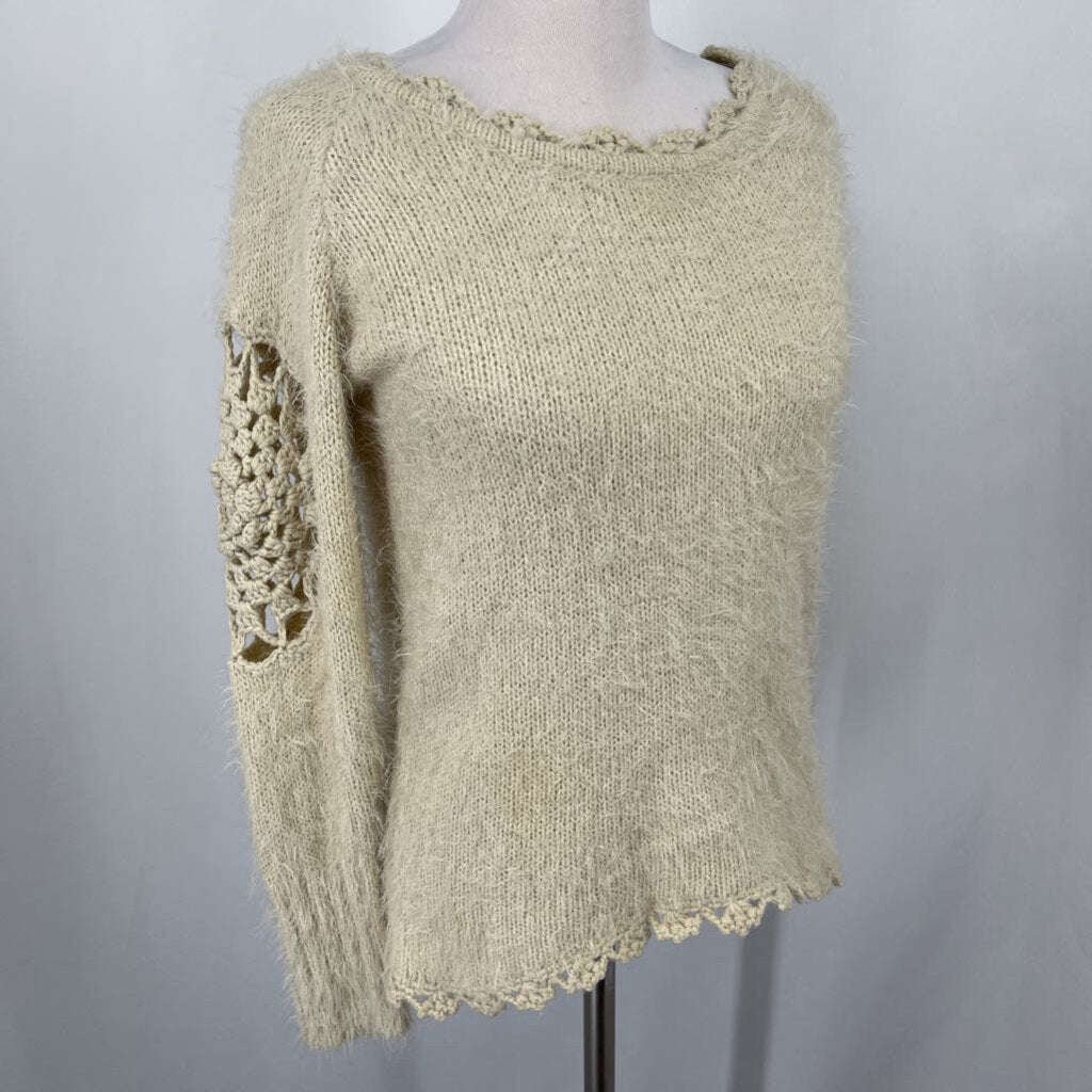 POL L/s Fuzzy Sweater