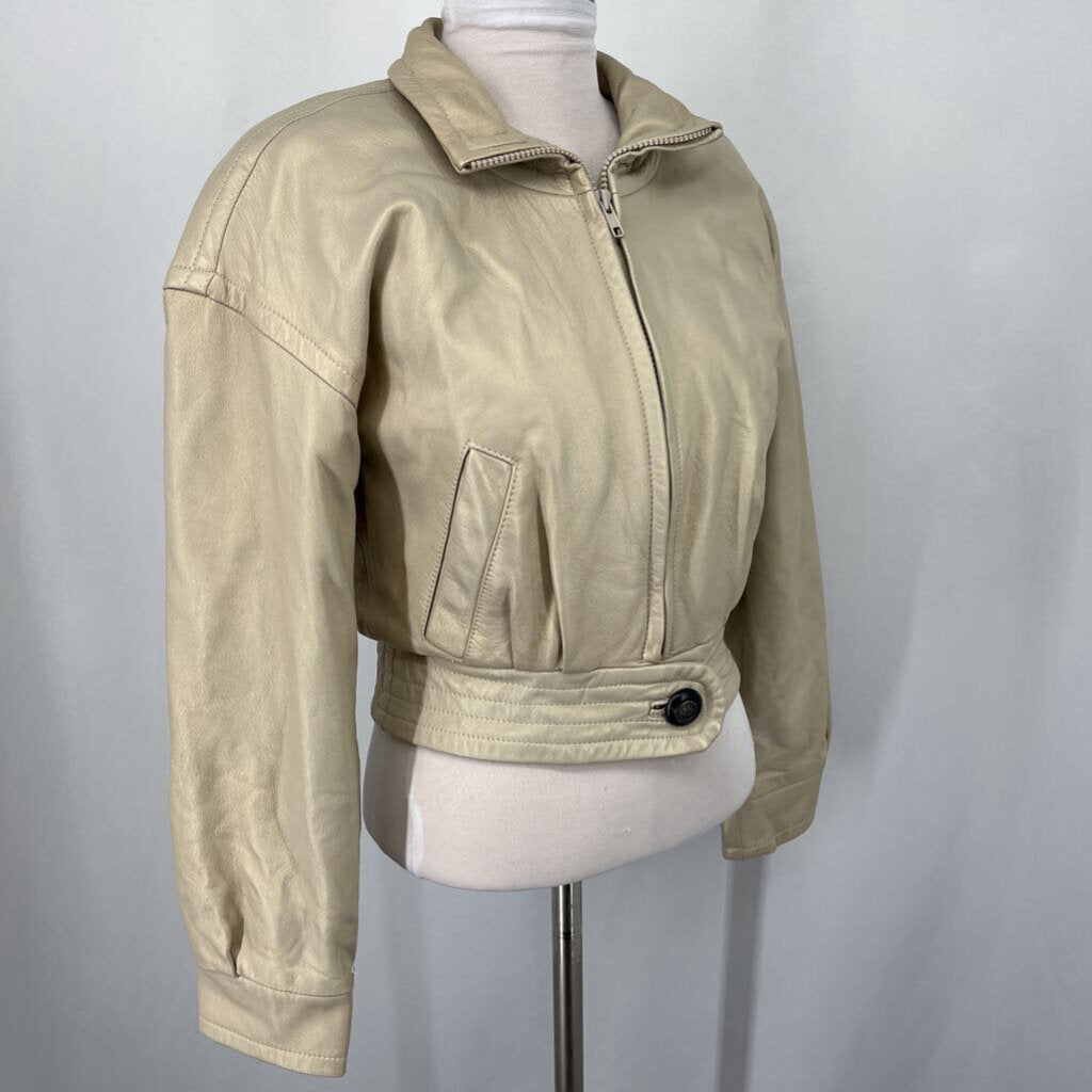 Vericci Leather Bomber Jacket