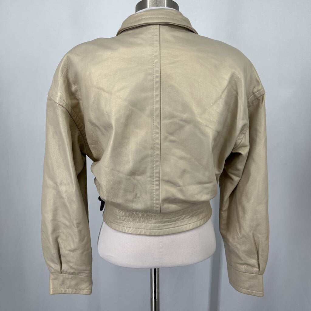 Vericci Leather Bomber Jacket