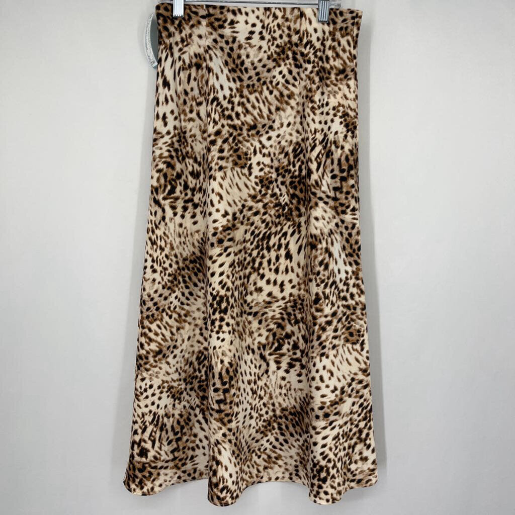 Loft Animal Print Skirt