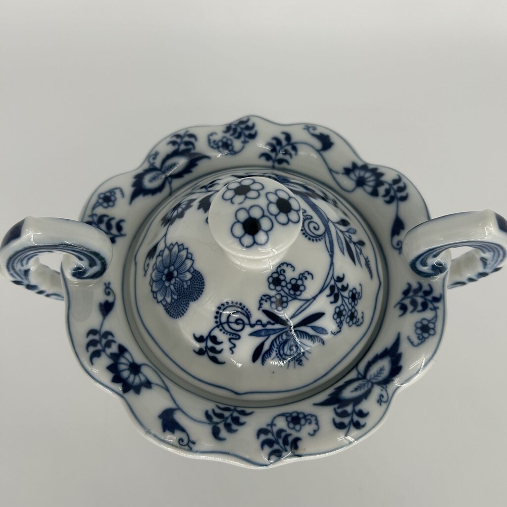 Blue Danube Lidded Bowl