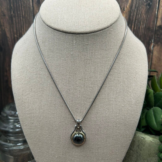 Tiffany & Co Hematite Necklace