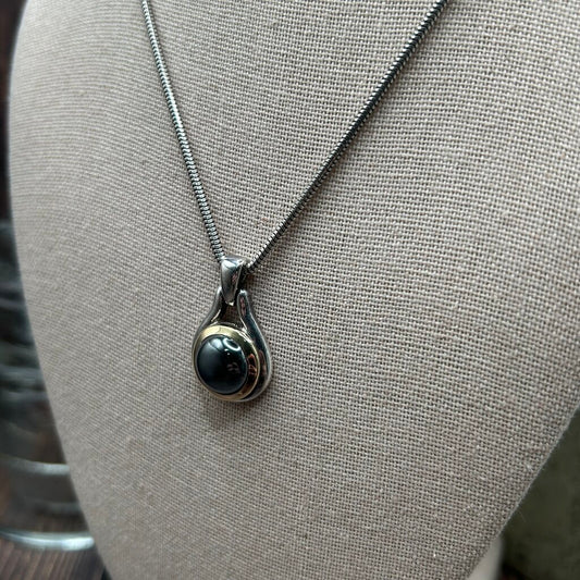 Tiffany & Co Hematite Necklace