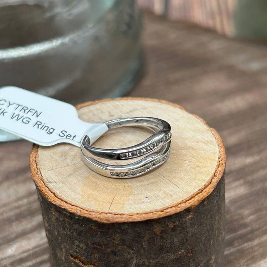 14k WG Ring Set