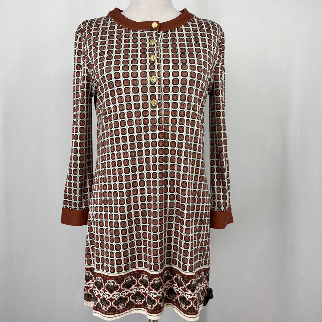 Tory Burch L/s Silk Tunic