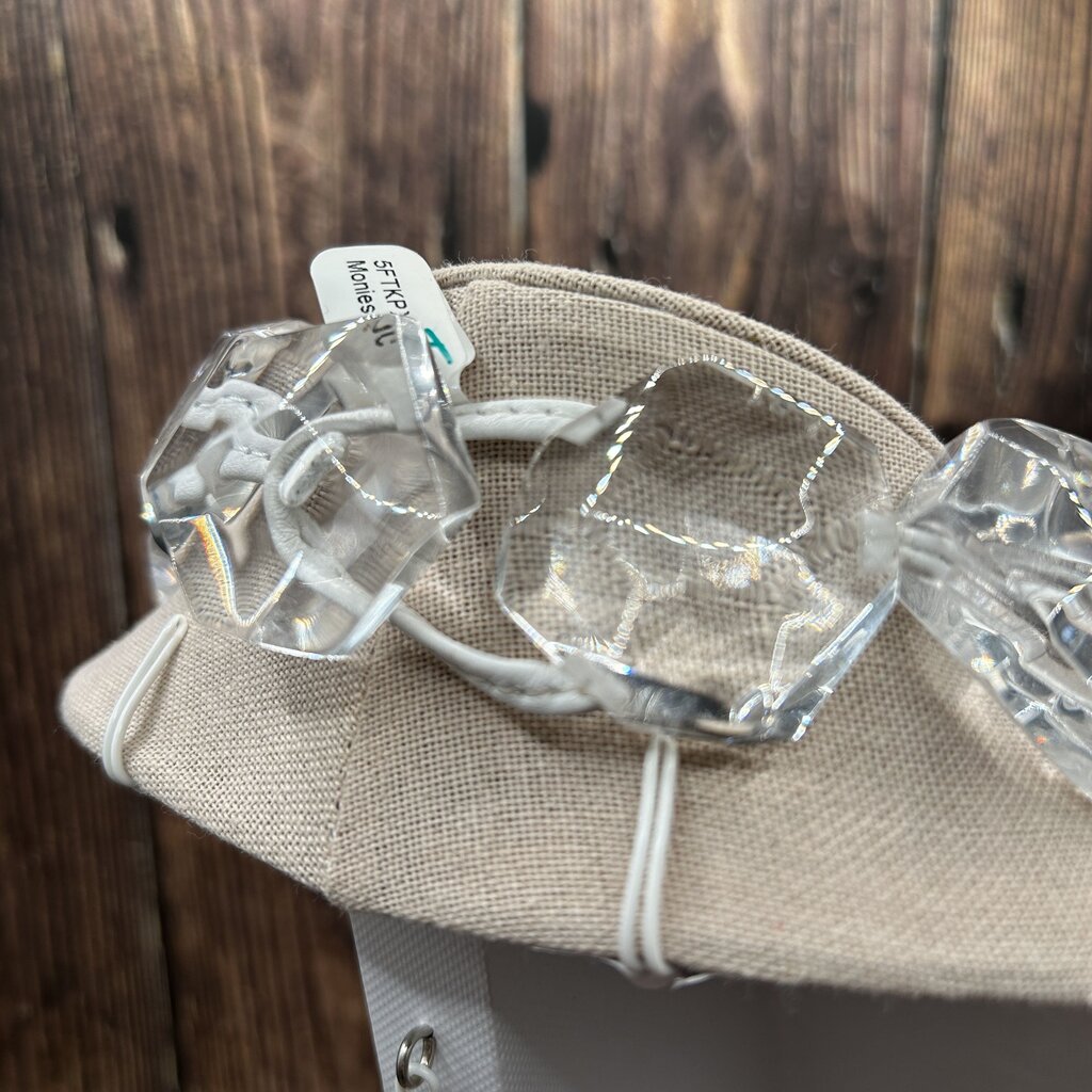 Monies Lucite Bead Necklace