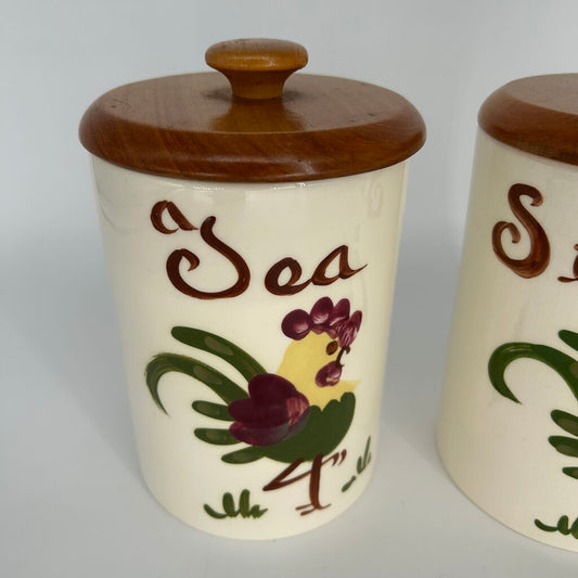 Tea & Sugar Canister Set