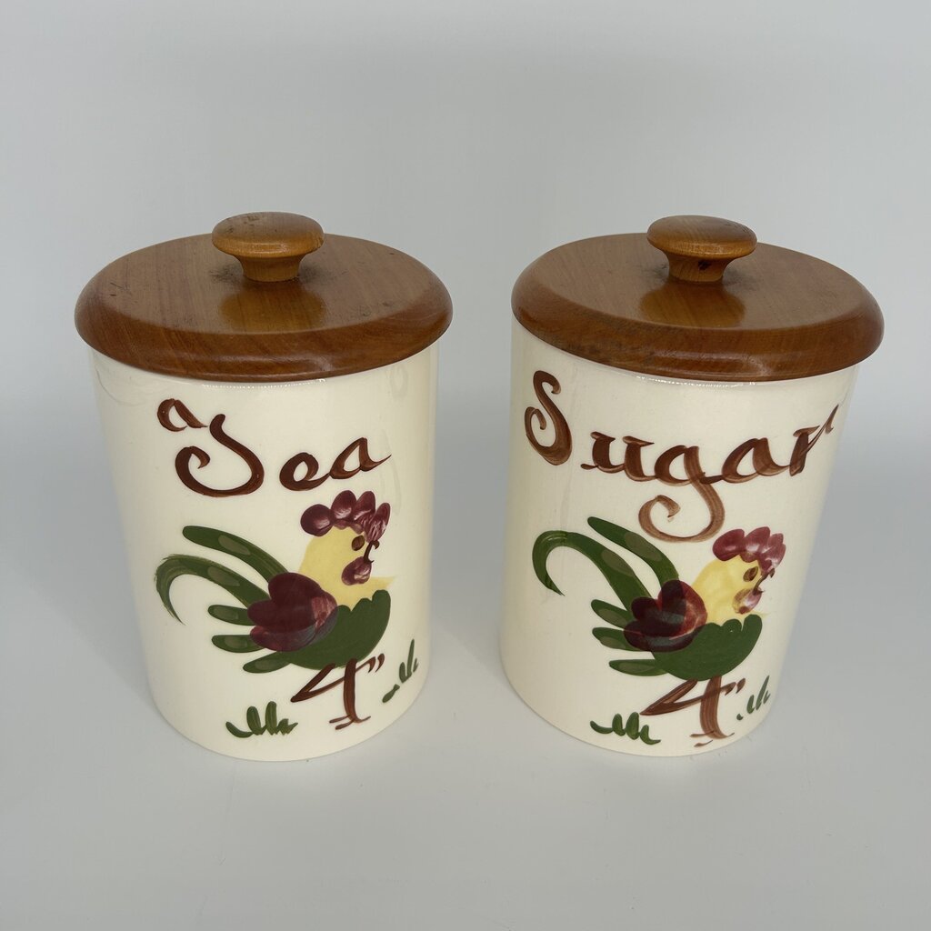 Tea & Sugar Canister Set
