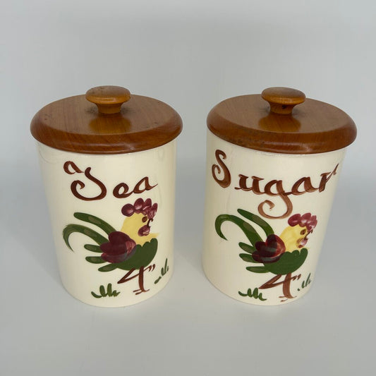 Tea & Sugar Canister Set