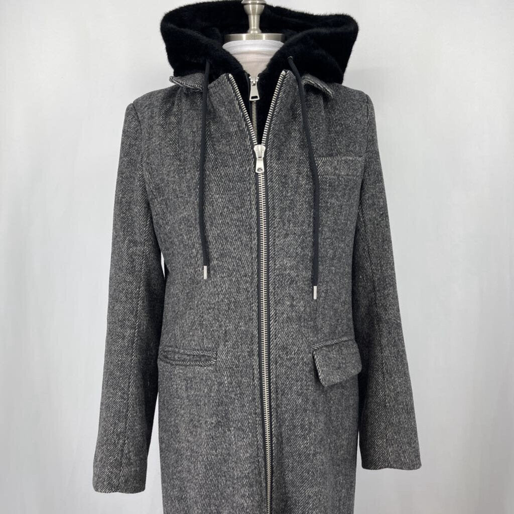 Avec Les Filles Wool Blend Coat