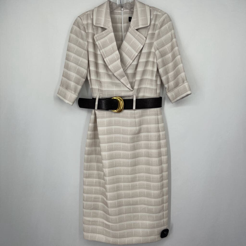 Donna Karan Belted Dress