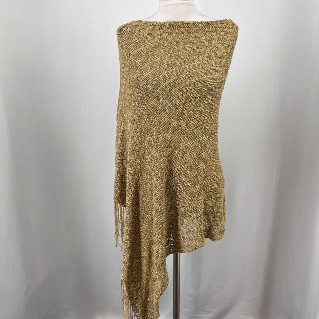 Chicos Fringed Poncho