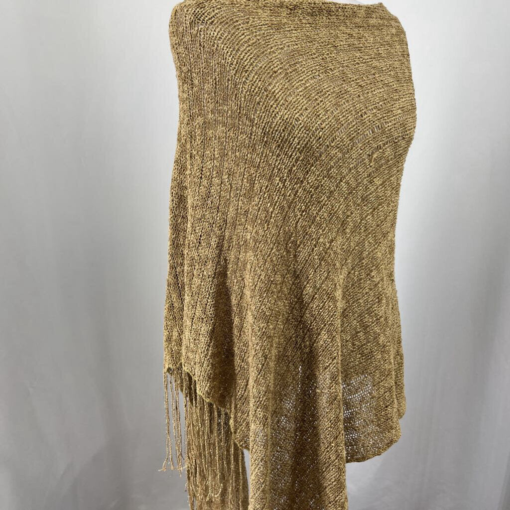 Chicos Fringed Poncho