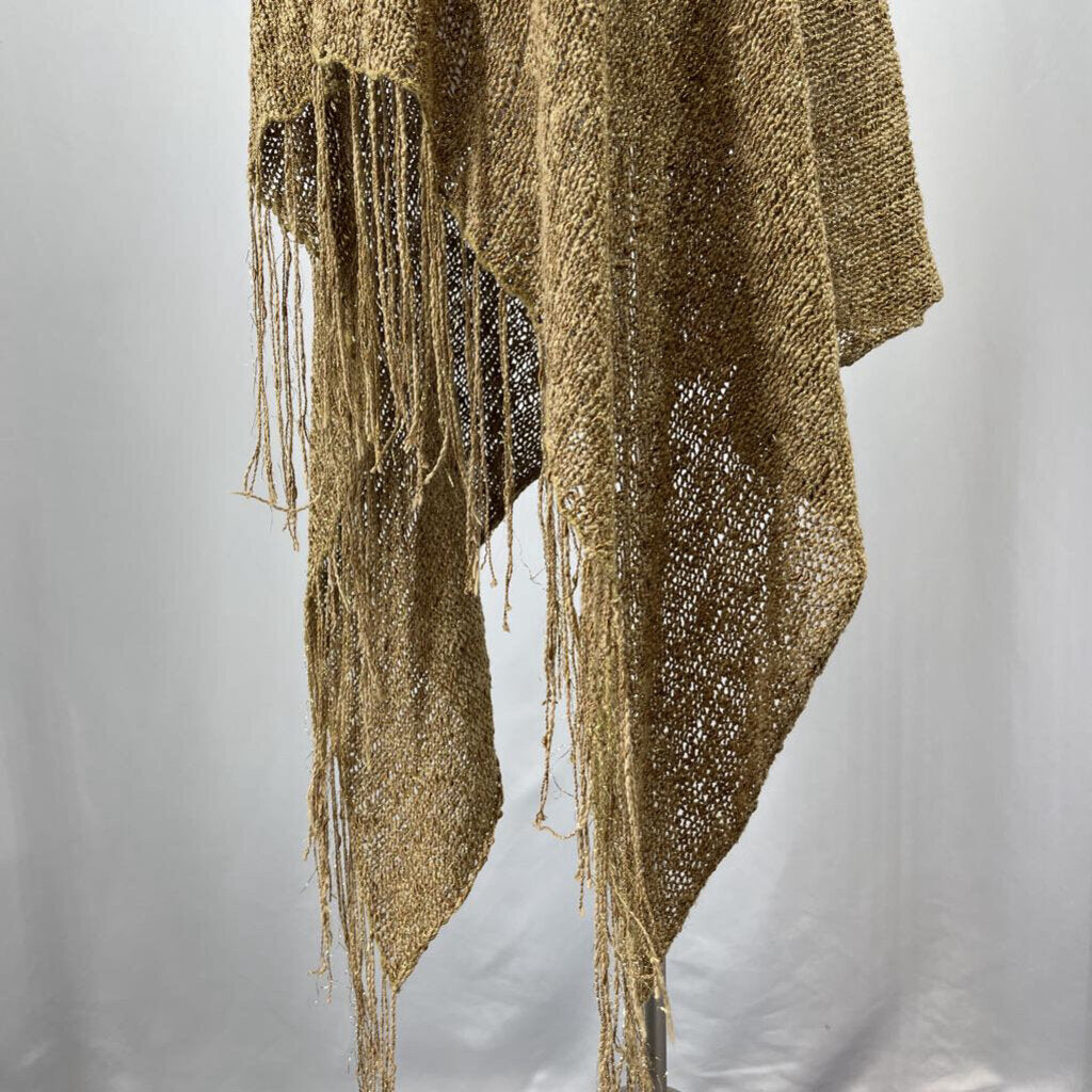 Chicos Fringed Poncho