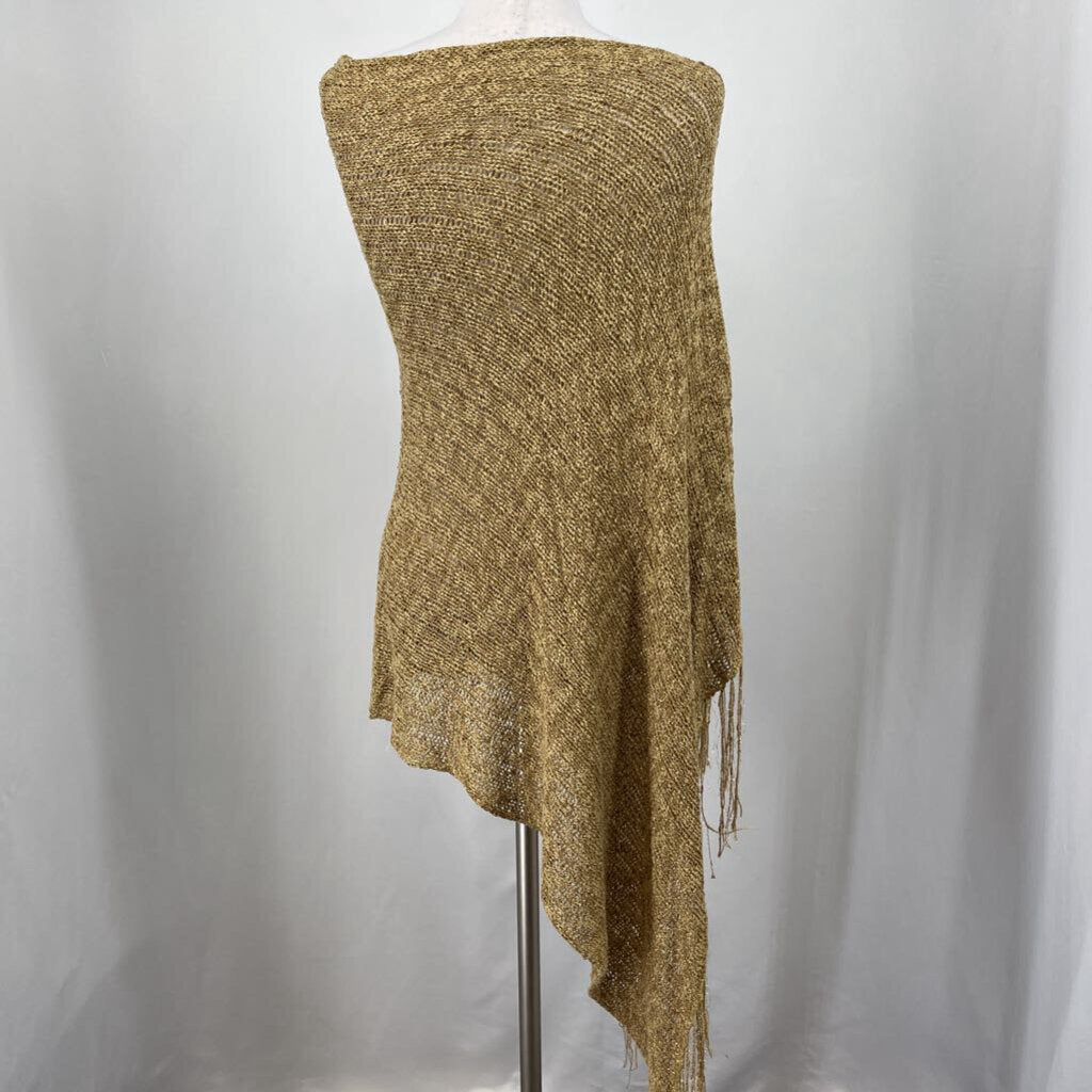 Chicos Fringed Poncho