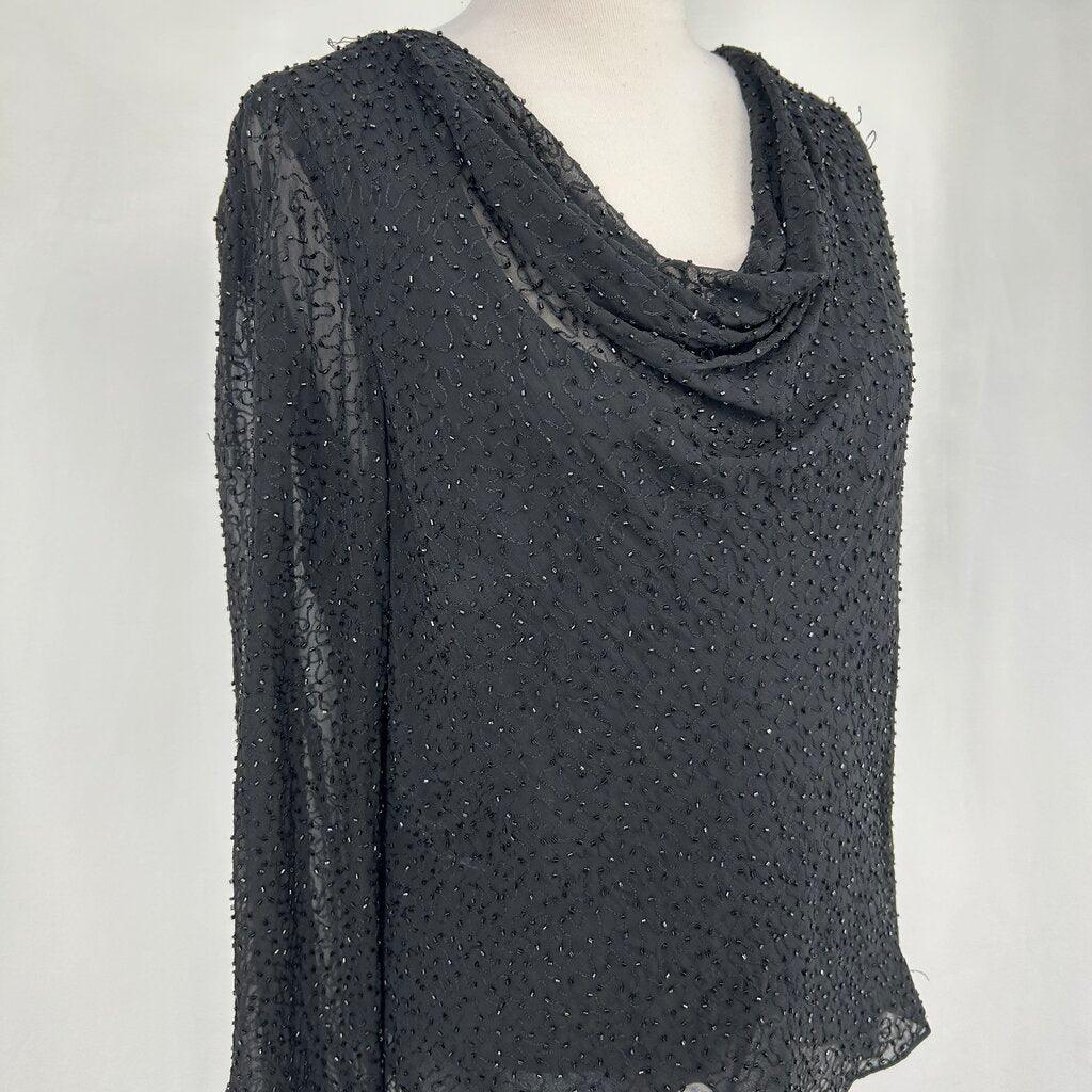 Talbots L/s Bead Shirt