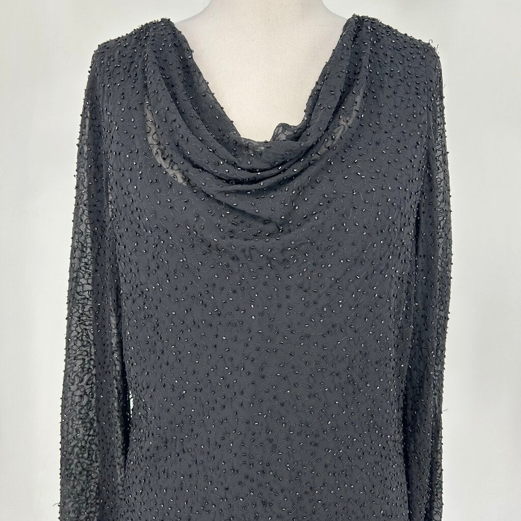 Talbots L/s Bead Shirt