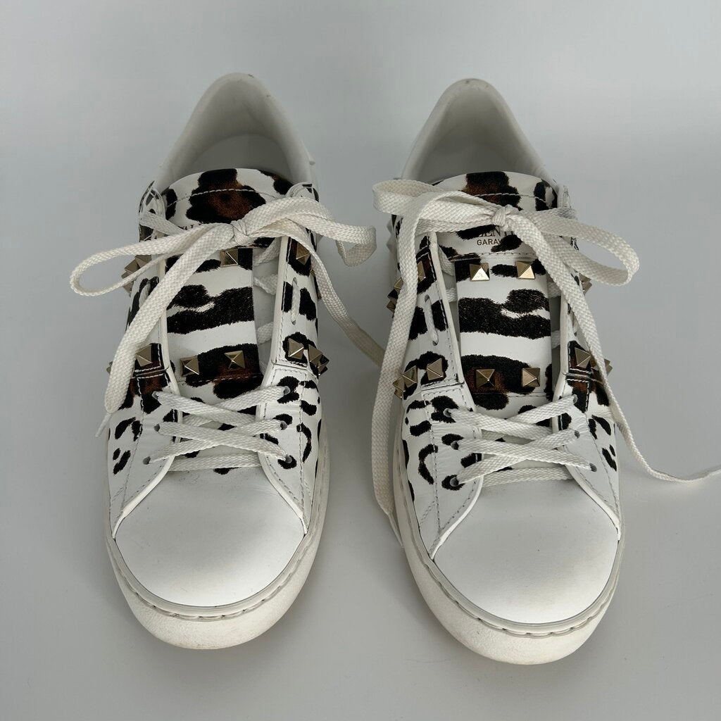 Valentino Animal Print Sneakers