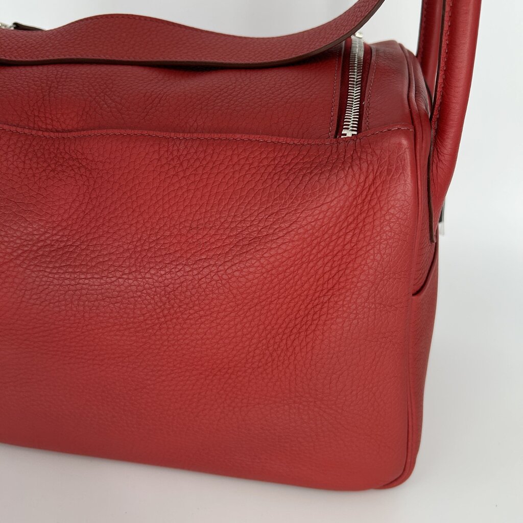 Hermes Lindy 30 Leather Handbag