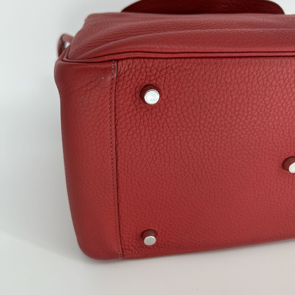 Hermes Lindy 30 Leather Handbag