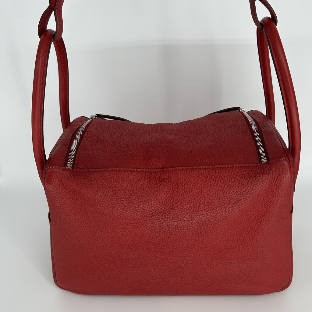 Hermes Lindy 30 Leather Handbag
