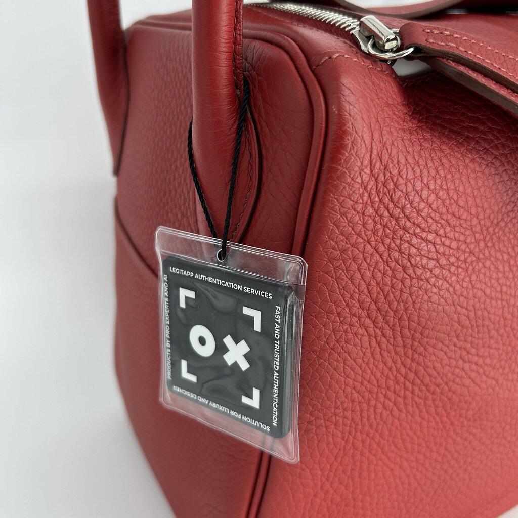 Hermes Lindy 30 Leather Handbag