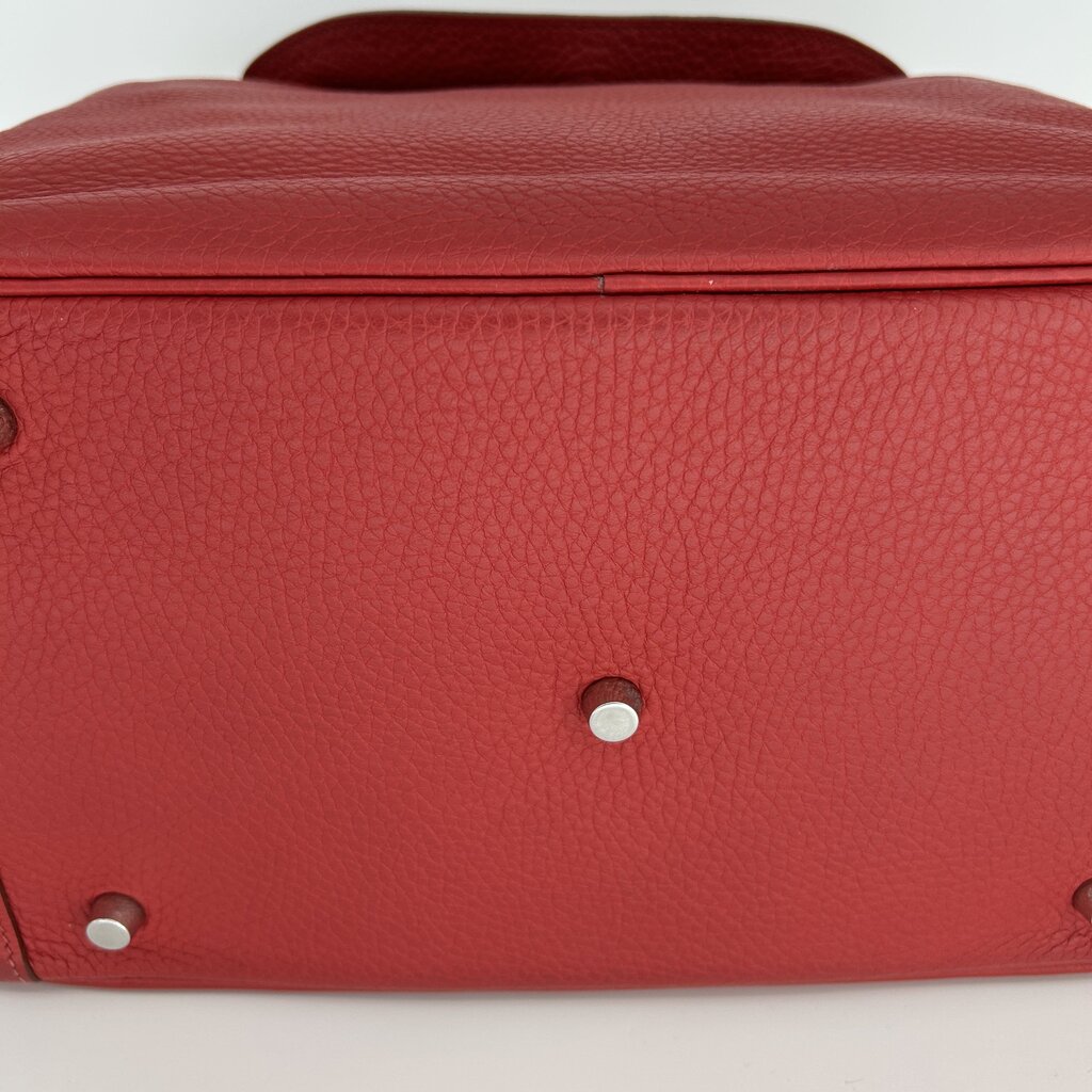 Hermes Lindy 30 Leather Handbag