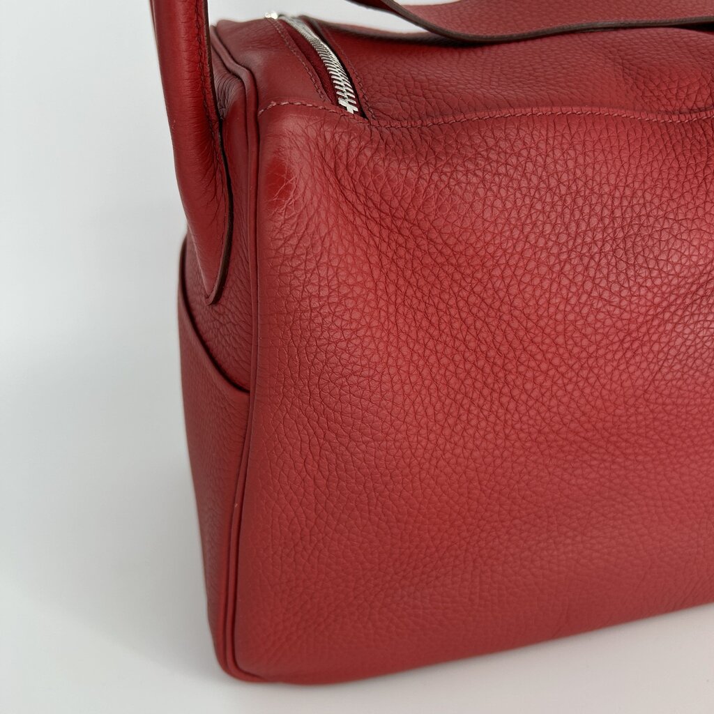 Hermes Lindy 30 Leather Handbag