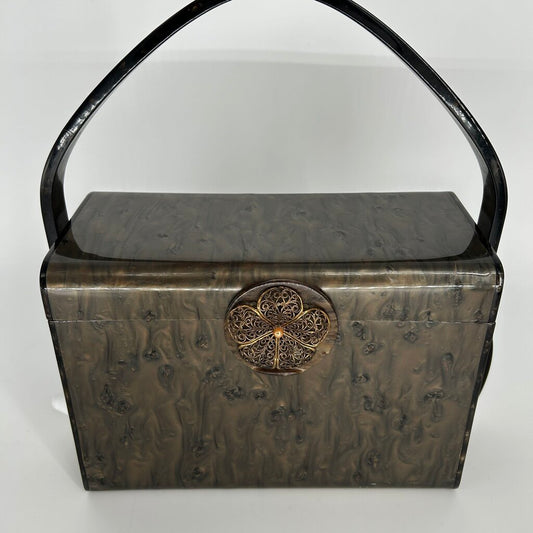 Lucite Box Purse