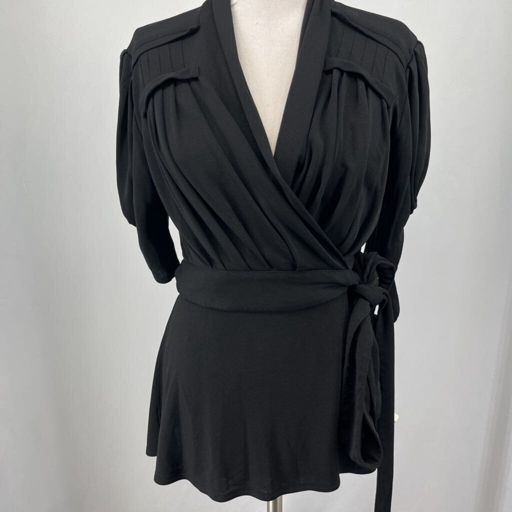 Proenza Schouler S/s Wrap Shirt