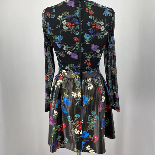 Alice & Olivia Floral L/s Dress