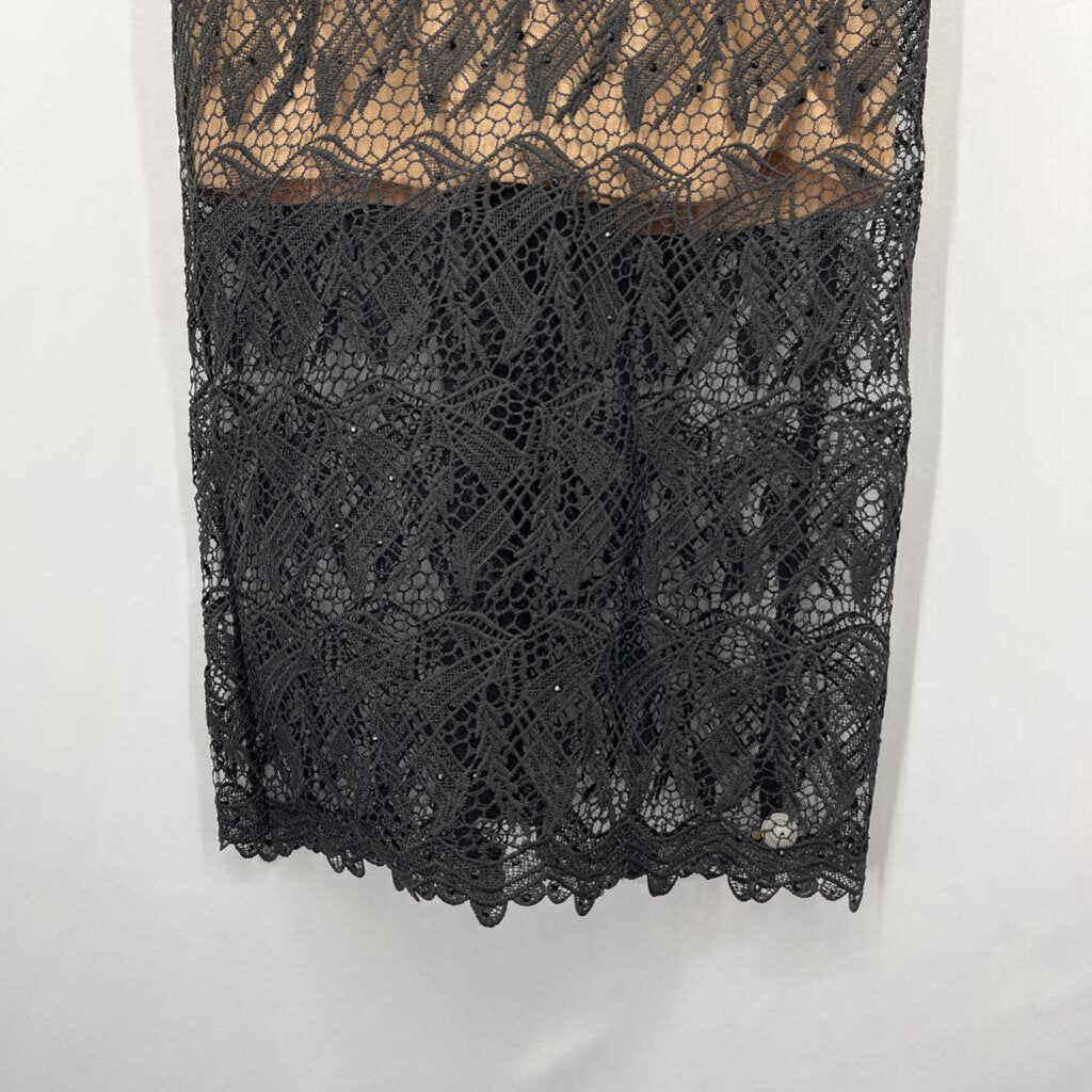 Jovani S/s Crochet Dress