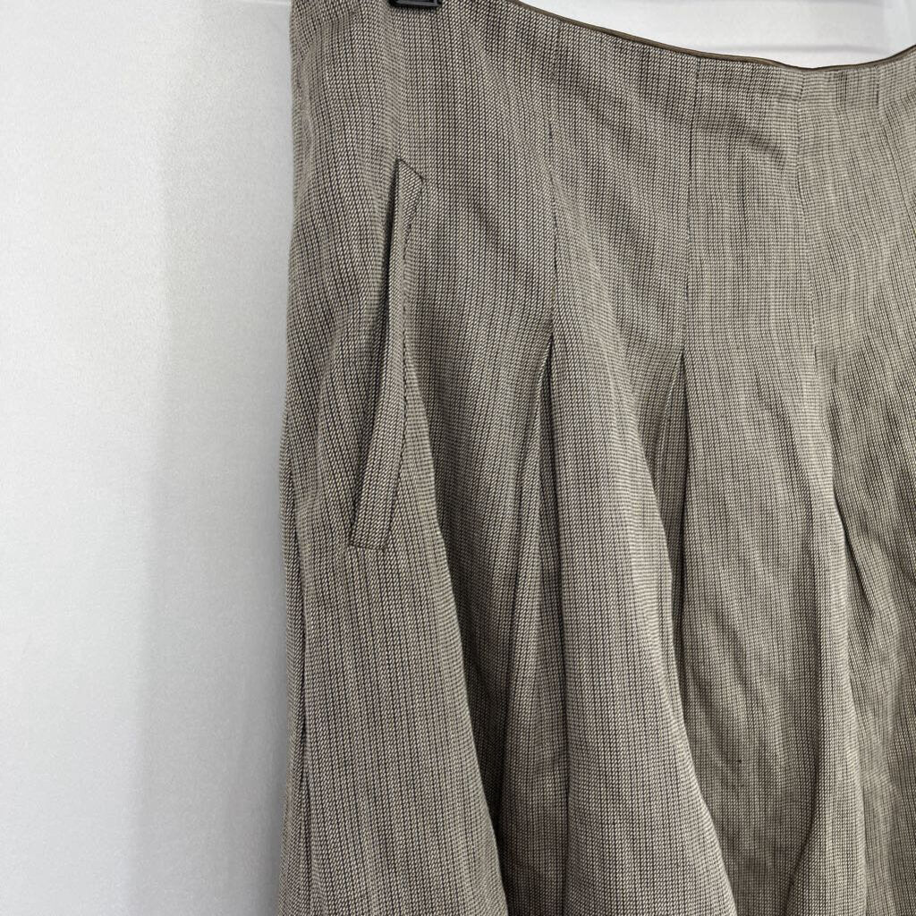 Cabi Pleated Midi Skirt